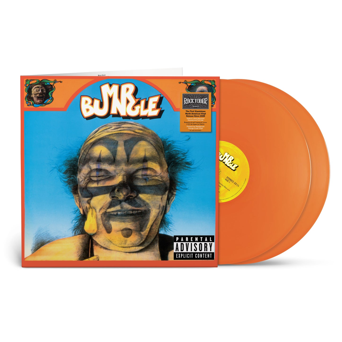 Mr. Bungle- Mr. Bungle (Rocktober 2025) (2LP Translucent Orange Vinyl) ( LP )