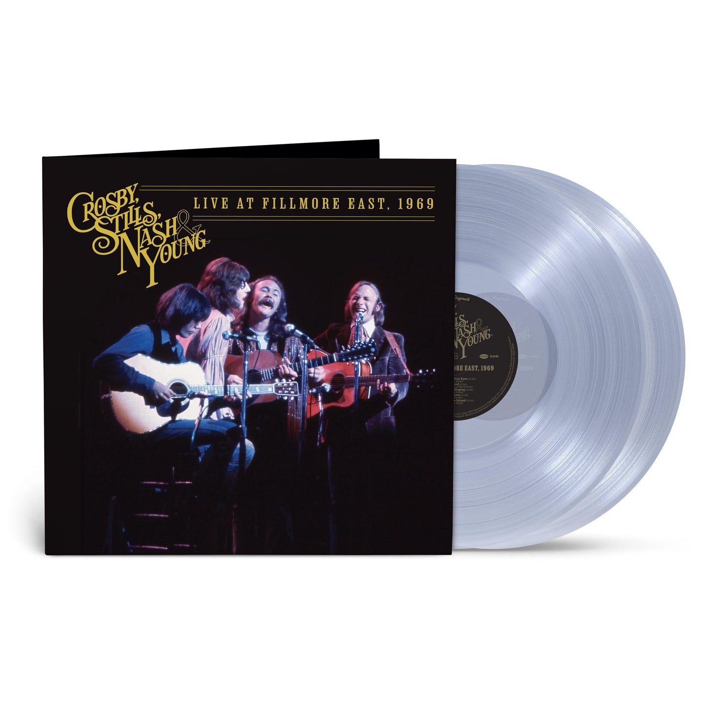Crosby Stills Nash & Young- Live At Fillmore East, 1969 (Silver Vinyl) ( LP )