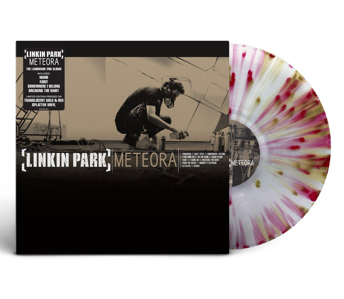 Linkin Park- Meteora (Translucent Gold & Red Splatter Vinyl) ( LP )