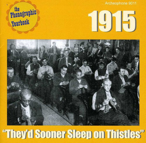 Various Artists: They'd Sooner Sleep on Thistles / Various - COMPACT DISCS