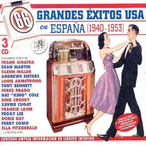66 Grandes Exitos En Usa Y Espana (1940-1953): 66 Grandes Exitos En Usa Y Espana (1940-1953) / Various - CD