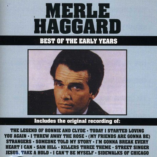Merle Haggard: Best of the Early Years - COMPACT DISCS