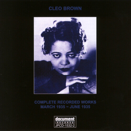 Cleo Brown: Complete Recorded Works March 1935 - June 1935 - CD