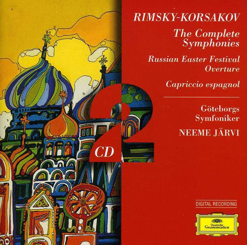 Rimsky-Korsakov / Symfoniker / Jarvi: Symphonies 1-3 Capriccio Espagnol Ect - COMPACT DISCS