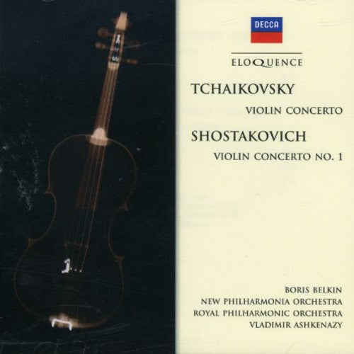 Tchaikovksy / Belkin / Npo / Ashkenazy: Tchaikovsky: VLN Cto / Shostakovich: VLN Cto 1 - COMPACT DISCS