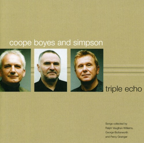 Coope/Boyes/Simpson: Triple Echo - COMPACT DISCS