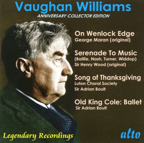 Vaughan Williams: On Wenlock Edge: Serenade to Music - COMPACT DISCS