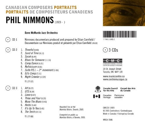 Phil Nimmons: Portrait - COMPACT DISCS