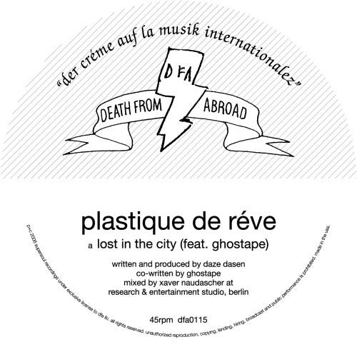 Plastique de R ve- Lost In The City ( LP )