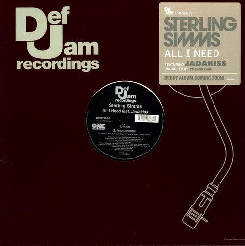 Sterling Simms- All I Need ( LP )