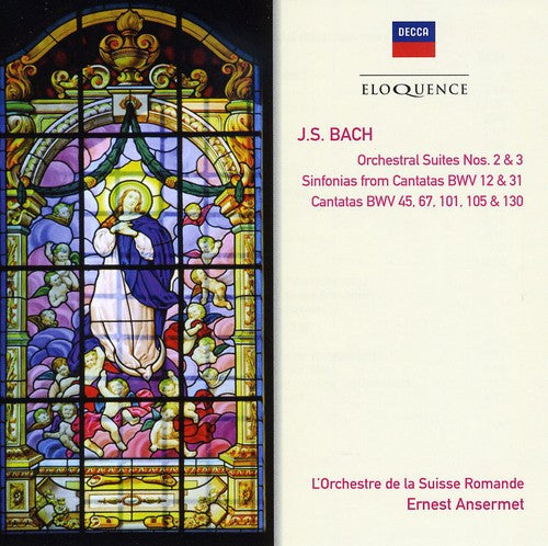Ernest Ansermet: Bach J S: Orch Suites & Cantatas - COMPACT DISCS