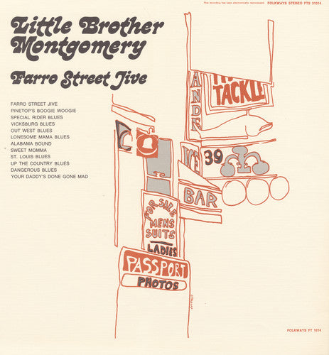 Little Brother Montgomery: Farro Street Jive - COMPACT DISCS