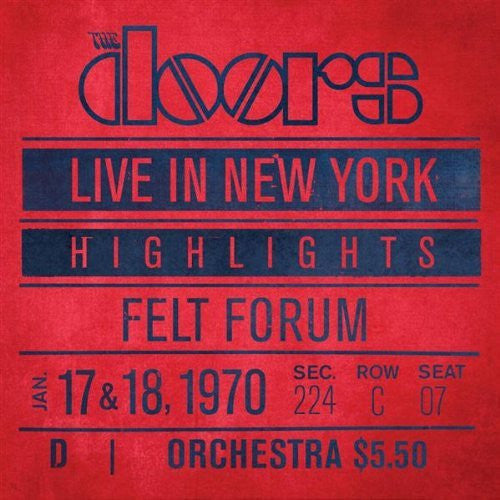 The Doors: Live in New York - VINYL