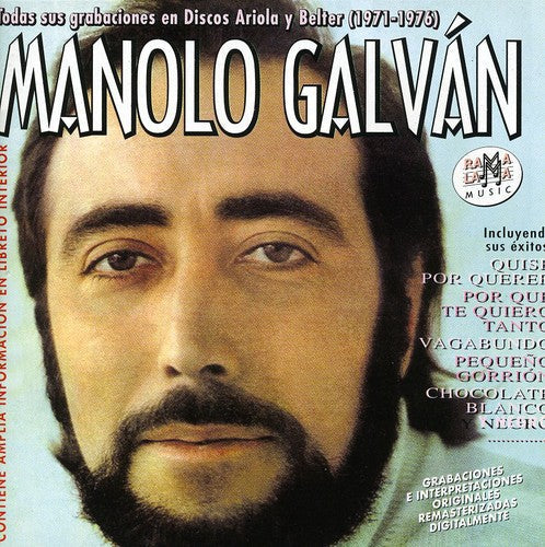 Manolo Galvan: Todas Sus Grabaciones (1971-1976) - CD