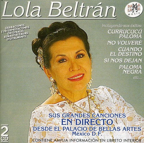 Lola Beltran: Sus Grandes Canciones En Directo - CD