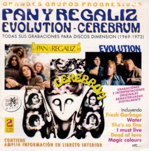 Pan Y Regaliz / Evolution / Cerebrum: Todas Sus Grabaciones En Discos Dimension - CD