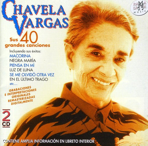 Chavela Vargas: Sus Cuarenta Grandes Canciones - CD