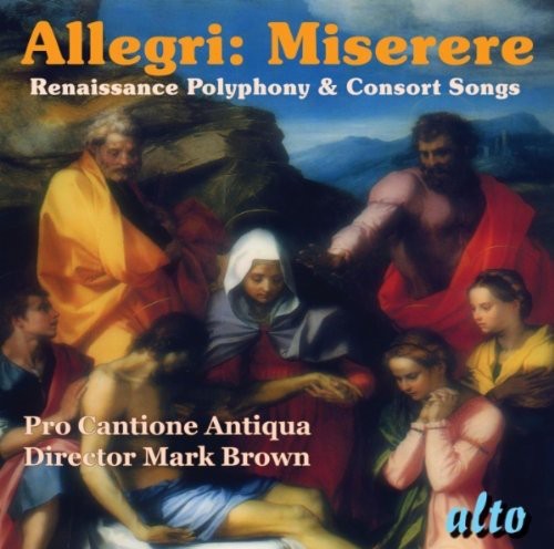 Pro Cantione Antiqua: Miserere Renaissance Polyphony & Part Songs - COMPACT DISCS