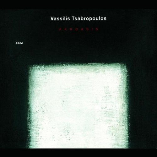 Vassilis Tsabropoulos: Akroasis - COMPACT DISCS
