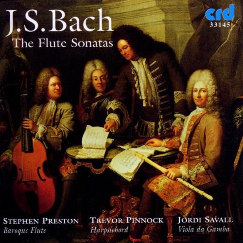 Stephen Preston & Trevor Pinnock: Flute Sonatas BWV 1013 1030 - COMPACT DISCS