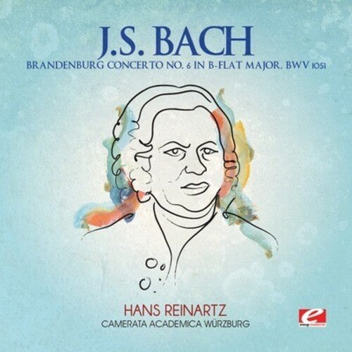 J.S. Bach: Brandenburg Concerto 6 B-Flat Major - COMPACT DISCS