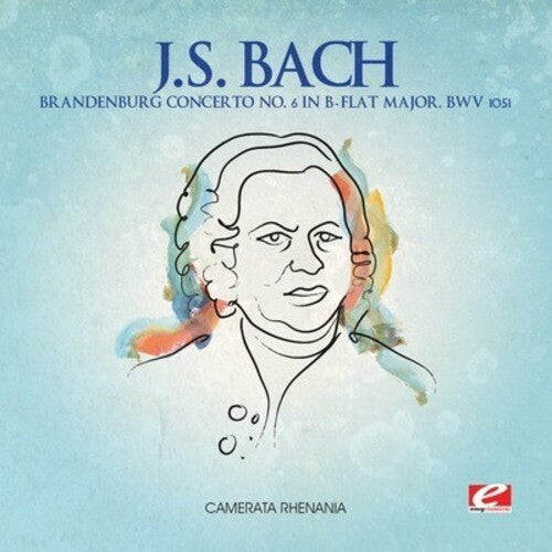 J.S. Bach: Brandenburg Concerto 6 B-Flat Major - COMPACT DISCS