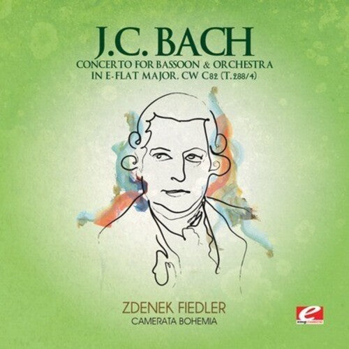 J.C. Bach: Concerto for Bassoon & Orchestra E-Flat Major - COMPACT DISCS