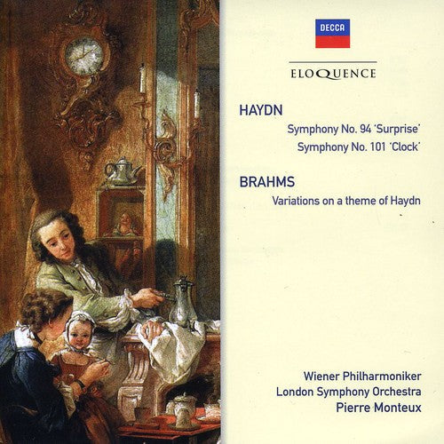 Pierre Monteux: Haydn: Sym Nos 94 & 101 / Brahms: Haydn Var - COMPACT DISCS
