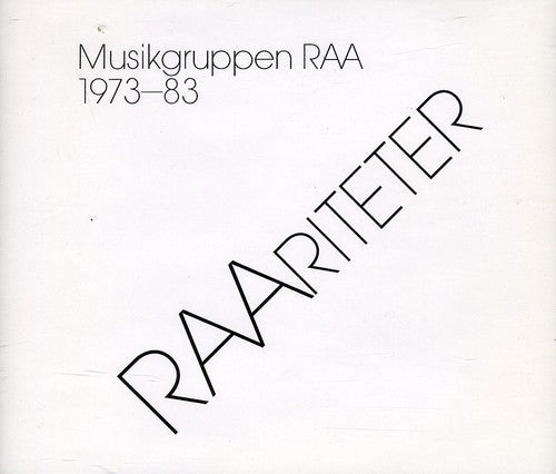 Musikgruppen RAA: Raariteter - COMPACT DISCS