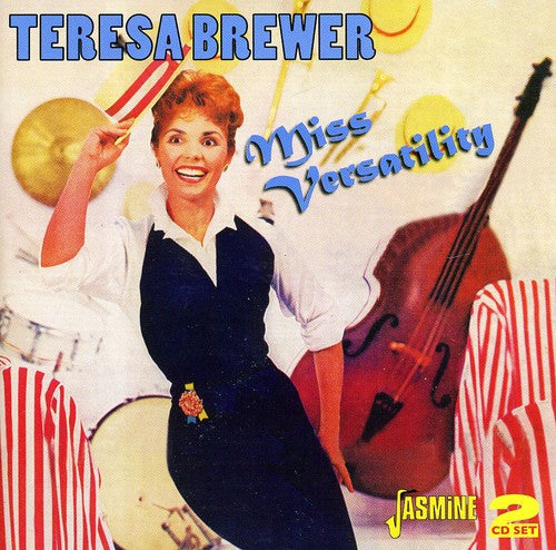 Teresa Brewer: Miss Versatility - 3 LPs: When The Lover Has Gone/Songs Everybody Knows/Dixieland Band and 45s - CD