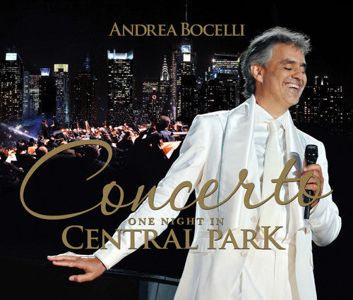 Andrea Bocelli: Concerto One Night in Central Park - COMPACT DISCS