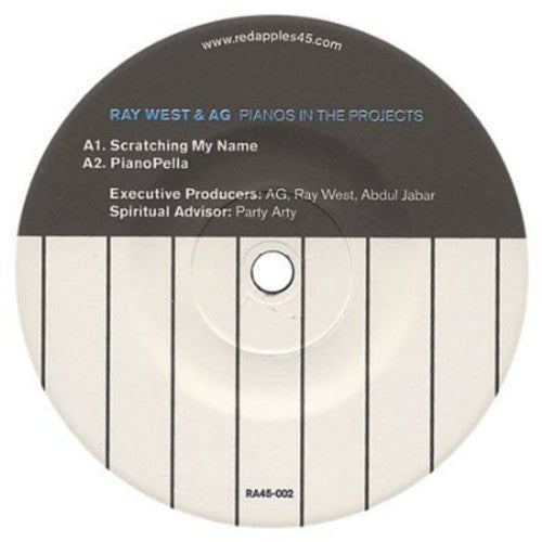 A.G. of Ditc & Ray West: Pianos in the Projects - 7-INCH SINGLE