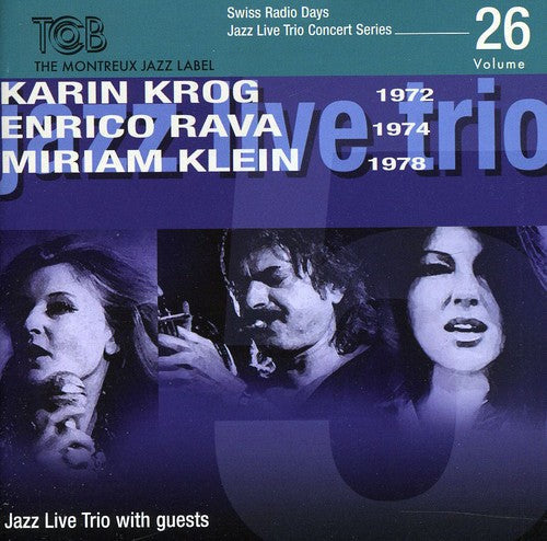 Jazz Live Trio: Swiss Radio Days Jazz Series, Vol. 26 - CD