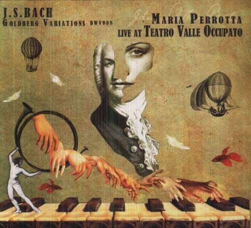 Bach / Perrotta, Maria: Bach: Goldberg Variations - Live At Teatro Valle Occupato - COMPACT DISCS