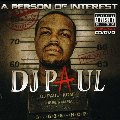 DJ Paul: Person of Interest - COMPACT DISCS