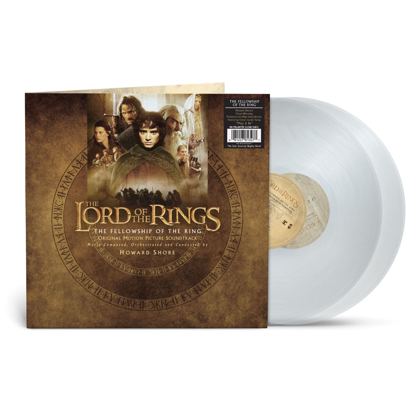 Lord Of The Rings: Fellowship Of The Ring (Indie Exclusive Palantir Clear Vinyl) ( LP )
