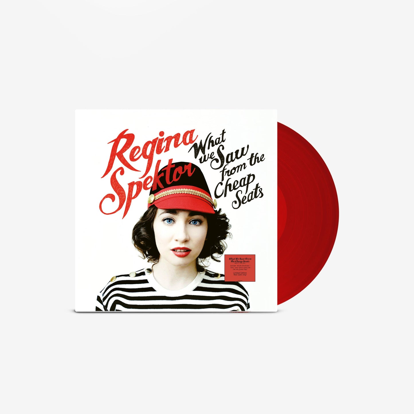 Regina Spektor- What We Saw From The Cheap Seats (Translucent Red Vinyl) ( LP )