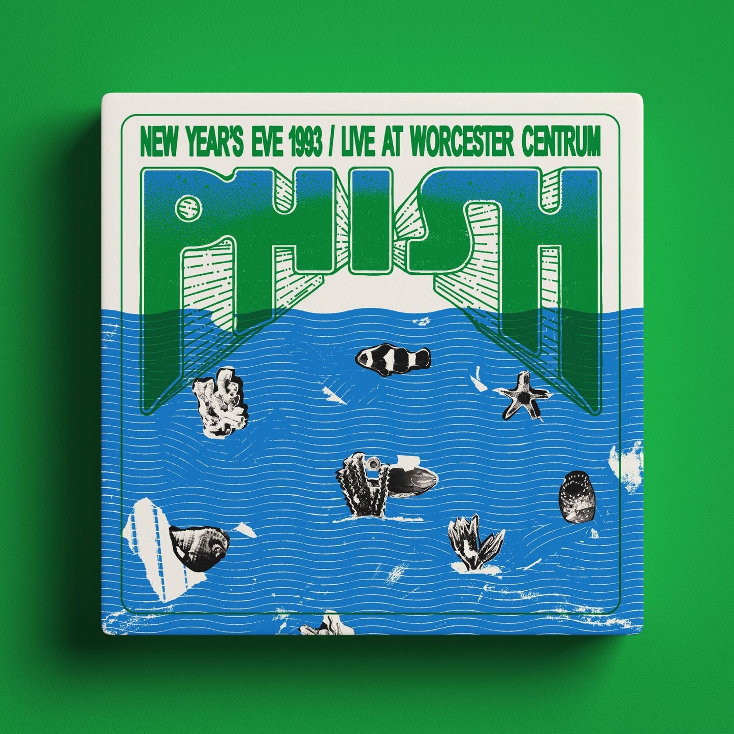 Phish- New Year's Eve 1993, Live At Worcester Centrum (5LP Seaweed + Water Vinyl) ( LP )
