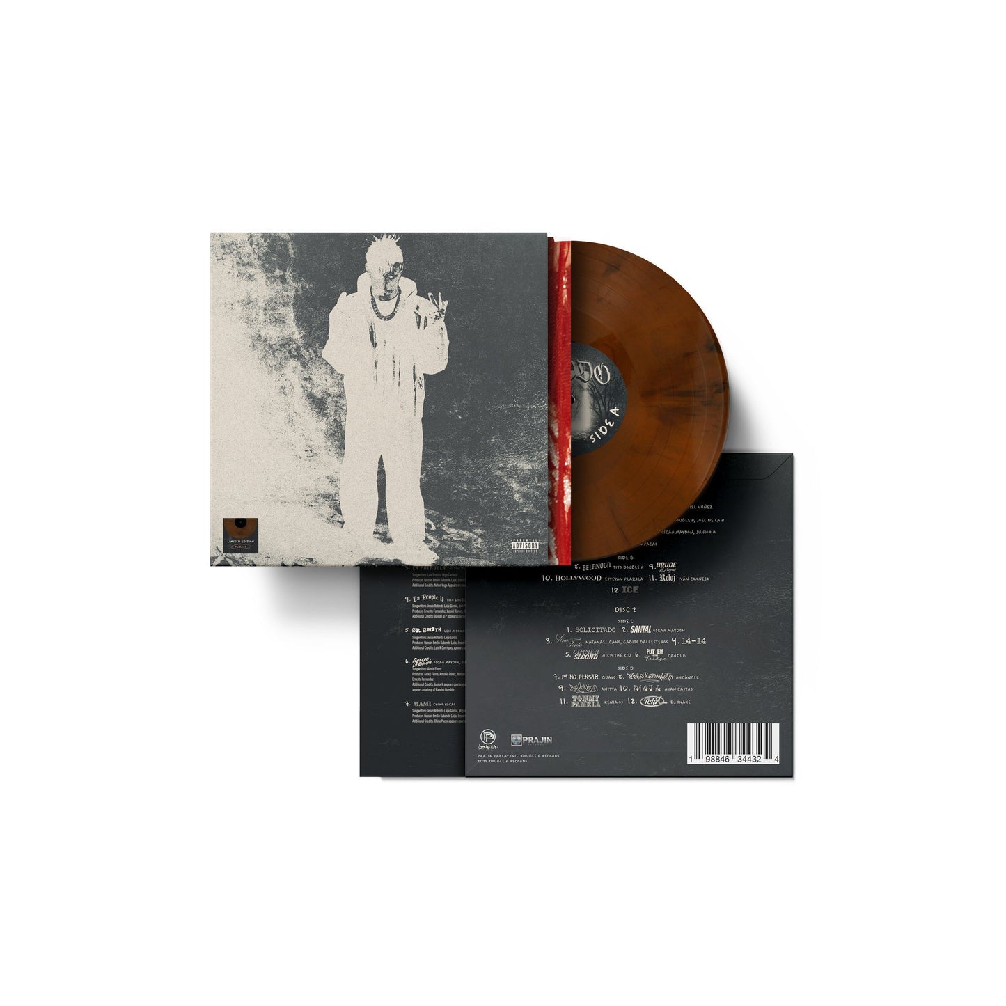 Peso Pluma- Exodo (Indie Exclusive Hardwood Vinyl) ( LP )