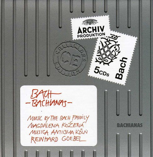 Musica Antiqua Koln Reinhard Goebel: Coll Ed: Bach Bachianas: Music By Bach Family - COMPACT DISCS