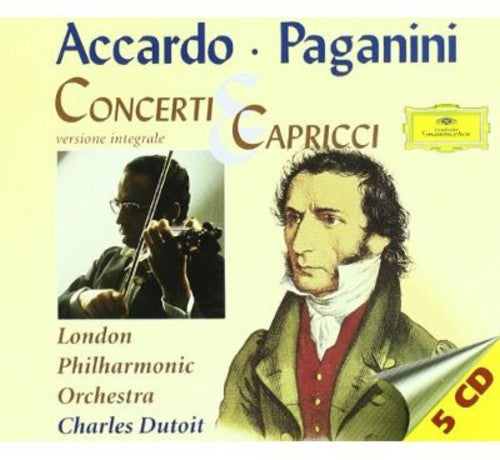 Paganini: Capricci N. 1-24/Conc. Vl.Accardo/Dutoit/LPO - COMPACT DISCS