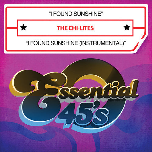 The Chi-Lites: I Found Sunshine - CD SINGLE