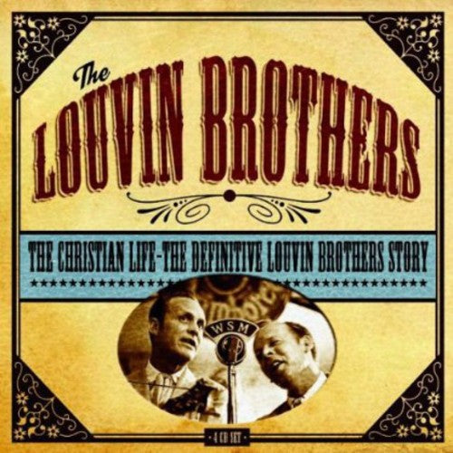 The Louvin Brothers: Christian Life: Definitive Louvin Brothers Story - COMPACT DISCS