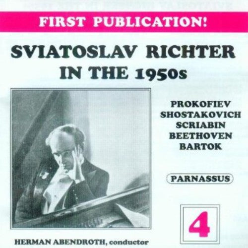 Sviatoslav Richter: Sviatoslav Richter in the 50's 4 - COMPACT DISCS
