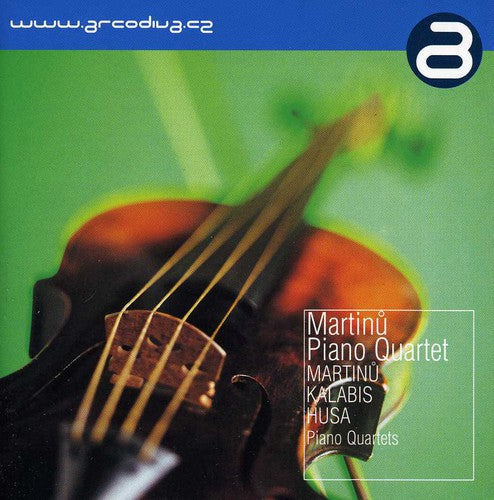 Martinu Piano Quartet: Martinu Kalabis Husa - COMPACT DISCS