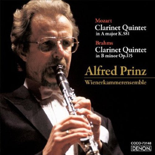 Alfred Prinz: Mozart & Brahms: Clarinet Quintet - COMPACT DISCS
