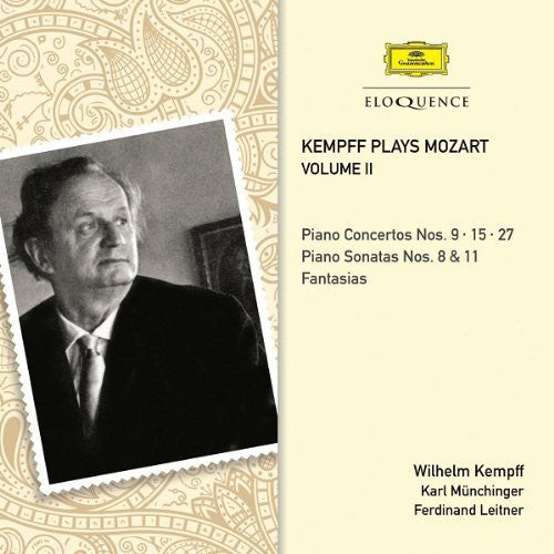 Wilhelm Kempff: Kampff Plays Mozart 2 - COMPACT DISCS