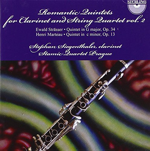 Stephan Siegenthaler: Romantic Quintets for Clarinet and String Quintet - COMPACT DISCS