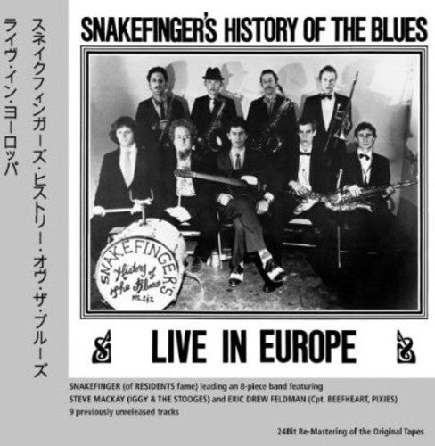 Snakefinger's History of the Blues: Live in Europe - COMPACT DISCS