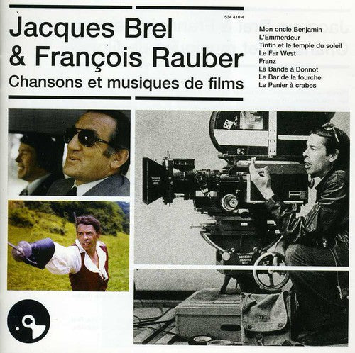 Jacques Brel & Rauber, Francois: Chansons Et Musiques de Films - CD
